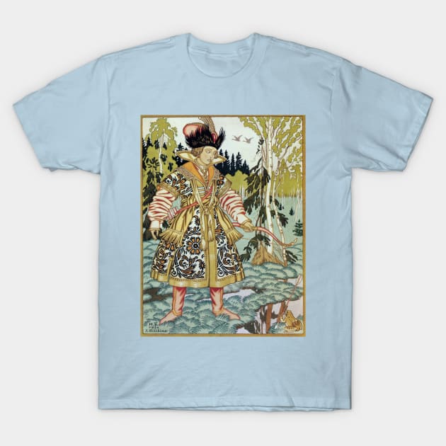 Prince Ivan and The Frog Princess - Ivan BIlibin T-Shirt by forgottenbeauty